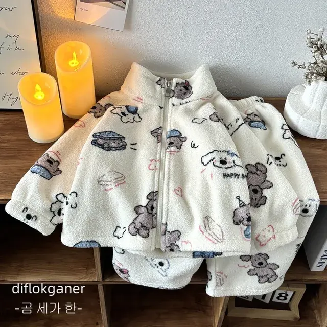 Kids Flannel Pajamas 1