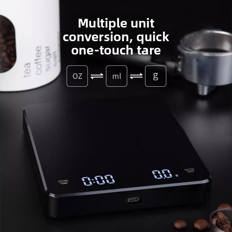 Rechargeable Digital Kitchen Scale with Timer 3