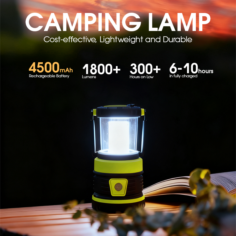 Rechargeable 4500mAh LED Camping Lantern 2
