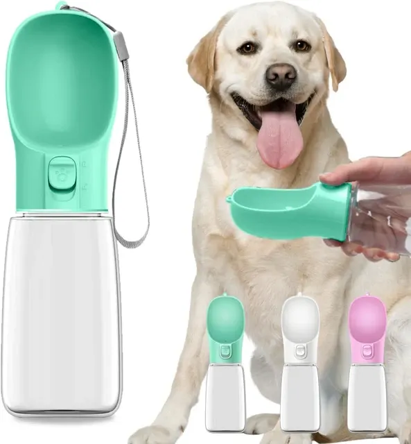 Hundetrinkflasche für Kleine und Große Hunde Trinknapf Unterwegs 1