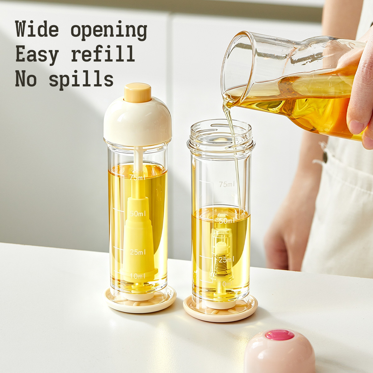 Kitchen Oil Sprayer Bottle 100ml Fine Mist 4