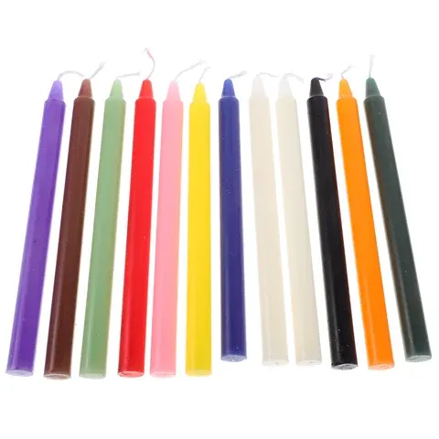 Multicolor Taper Candles