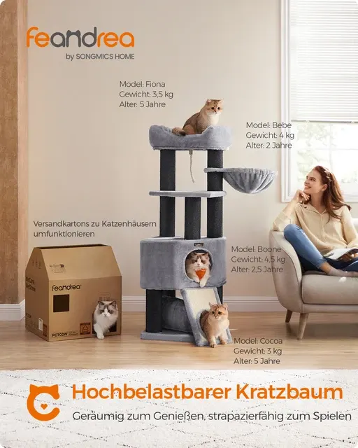 Cat Scratching Tree 4