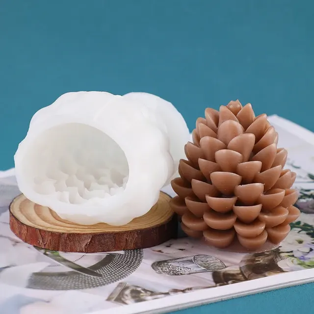 Pine Cone Candle Mold 3