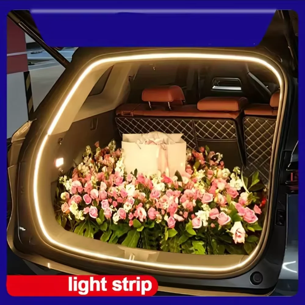Auto Hochleuchtende Kofferraumbeleuchtung Ambiente-Licht Innendekorations-LED Kabellose Automatische Sensor-Heckklappenbeleuchtung 2