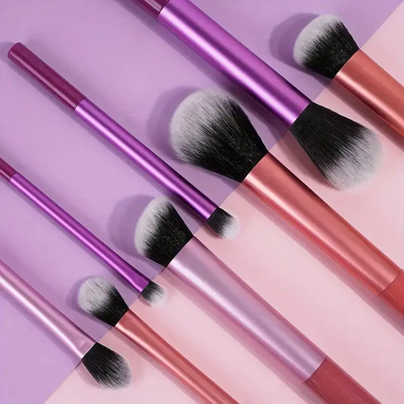 8-teiliges Pro-Make-up-Pinsel-Set – Weiches Hochwertiges Kunsthaar Tierversuchsfrei Leicht 4