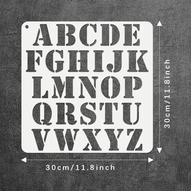 Letter Stencil 2