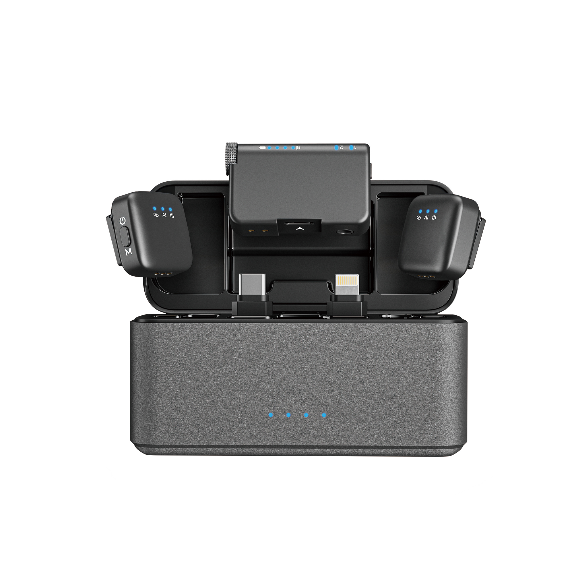 Wireless Lavalier Mic with Noise Cancelling 2