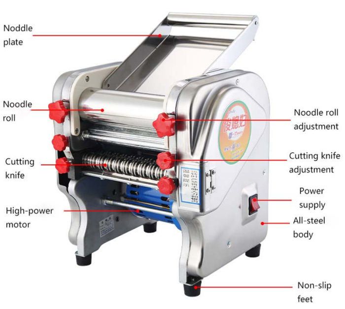 Automatische Nudelmaschine mit Schneidefunktion 3