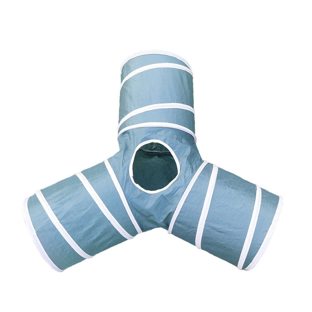 Eco-Friendly Plastic Sustainable Collapsible 3 Way Cat Play