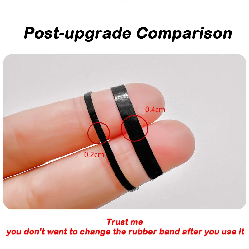 500 Thick Elastic Hair Ties for Women 2