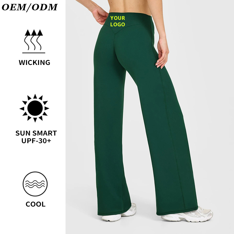 Women's High Waist Flare Stretch Sweatpants 2