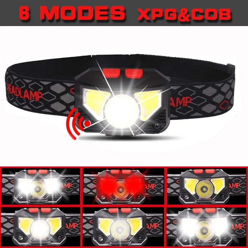 9 Led Starke Licht Scheinwerfer USB Aufladbare Motion 3