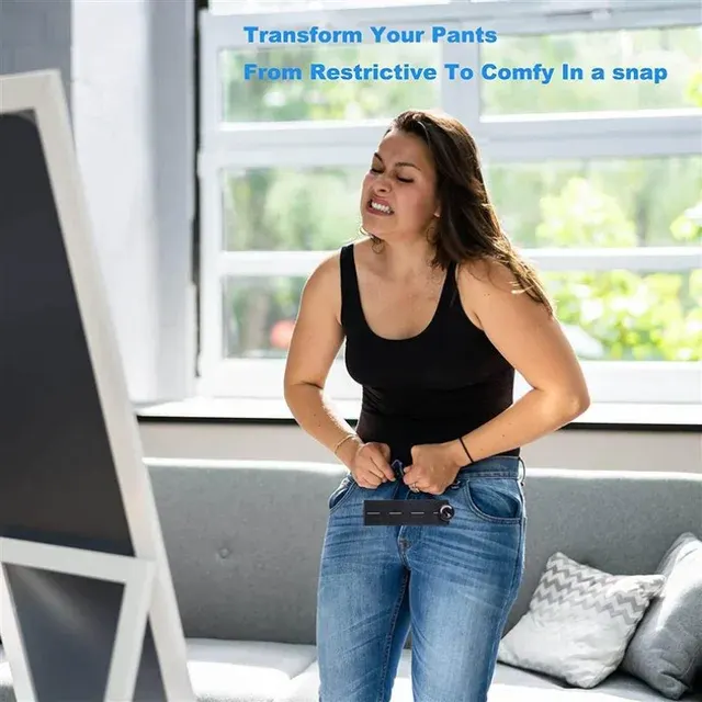 Waistband Extender with Button Hook 4