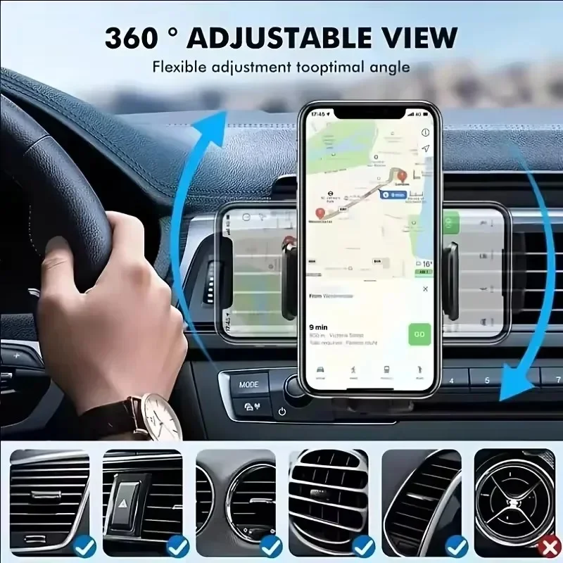 Car Phone Mount for Vent, 4.7–6.7 Inch 3