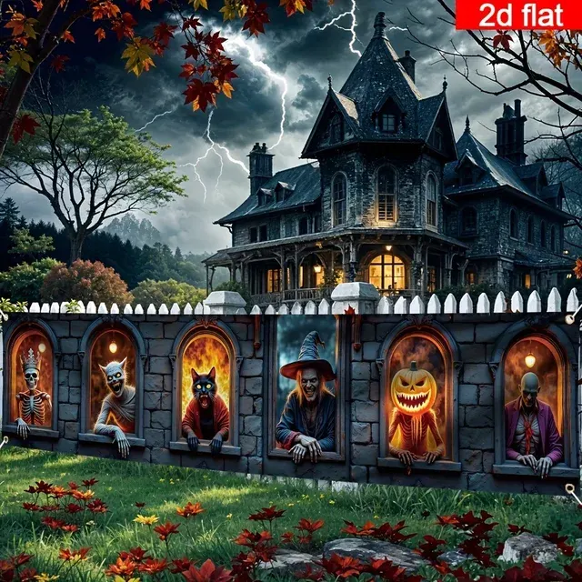 Halloween Fence Banner 4