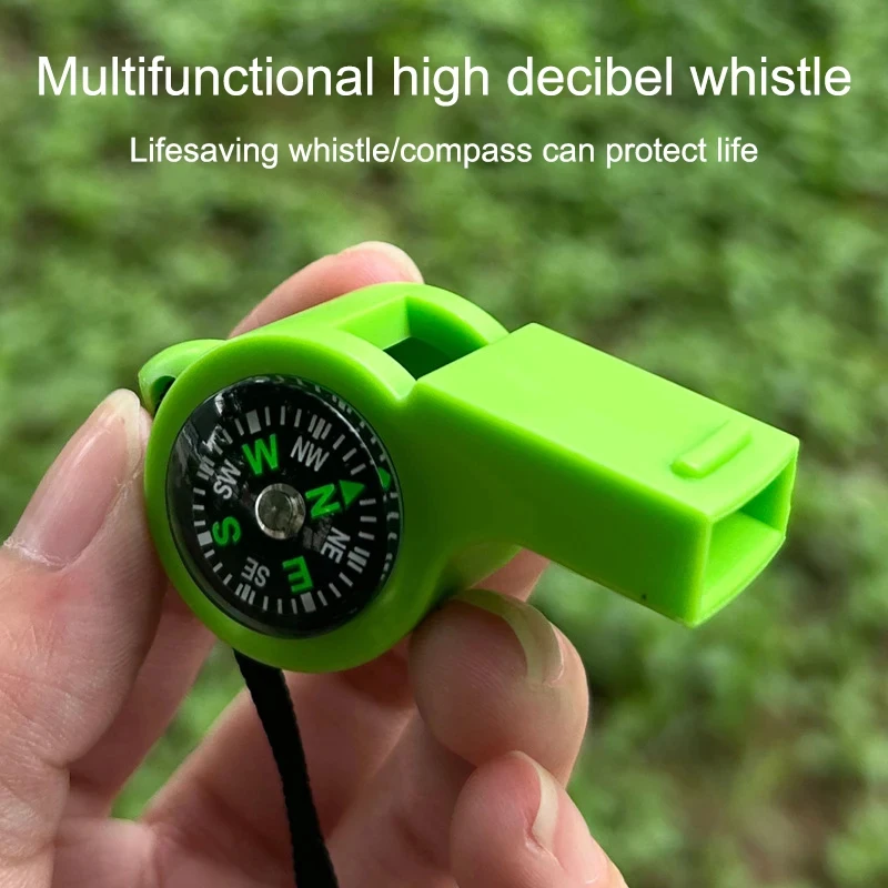2-in-1 Emergency Whistle with Compass 3