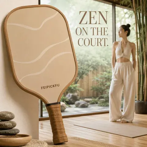 Carbon Honeycomb Pickleball Paddle Custom Print