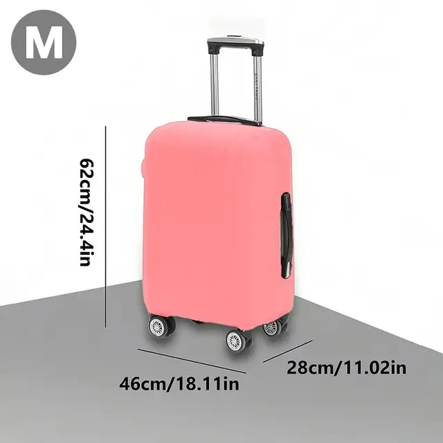Solid Color Suitcase Protective Cover 18 to 32 Inch 4