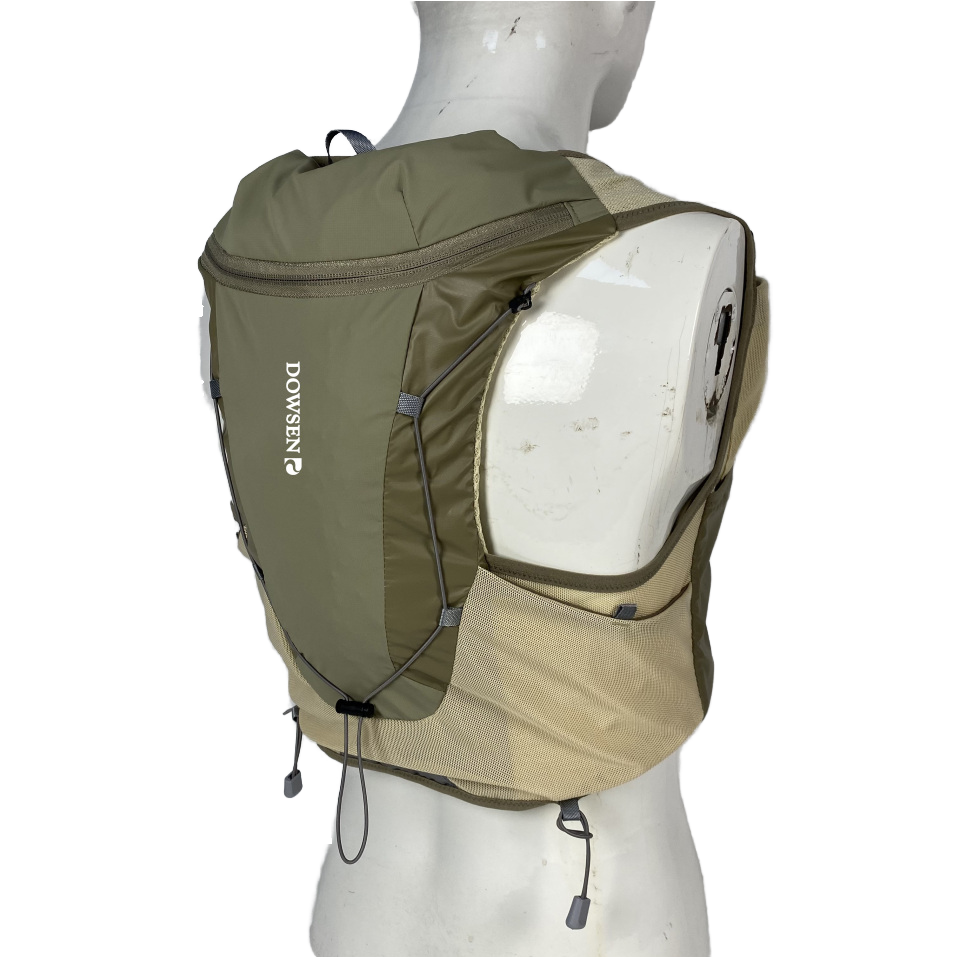 Recycled PU Outdoor Climbing Hydration Vest Pack Greencore 4