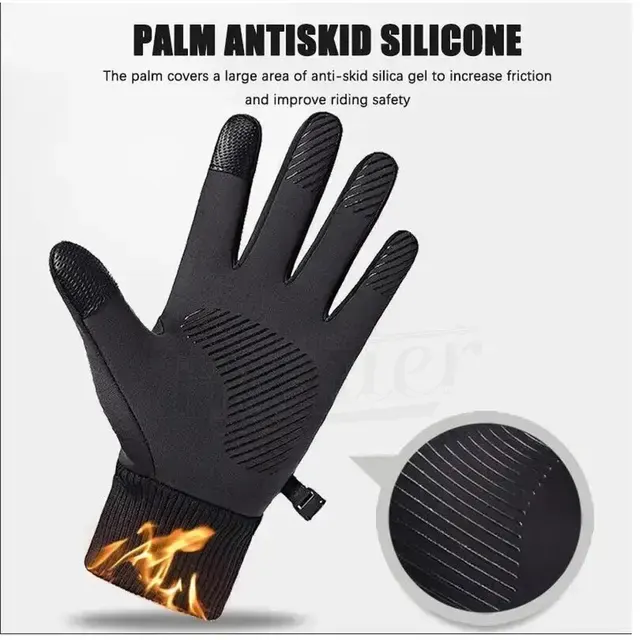 Breathable Full-Finger Leather Work Gloves 4