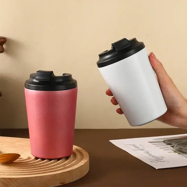 Double Wall Stainless Coffee Tumbler 8oz 12oz 2