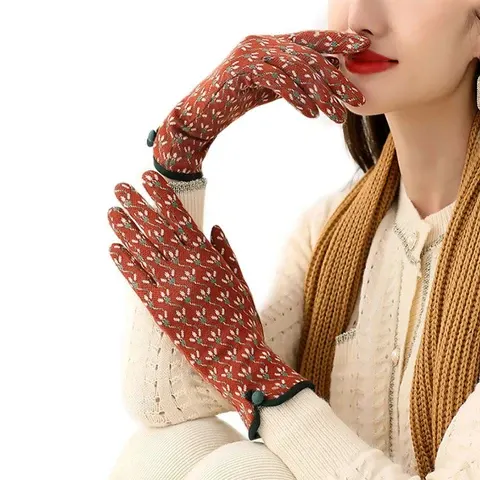Damen-Touchscreen-Handschuhe