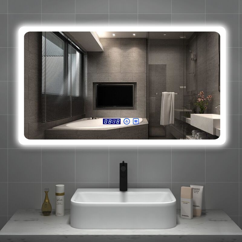 Rectangular Bathroom LED Cold Light Mirror 3