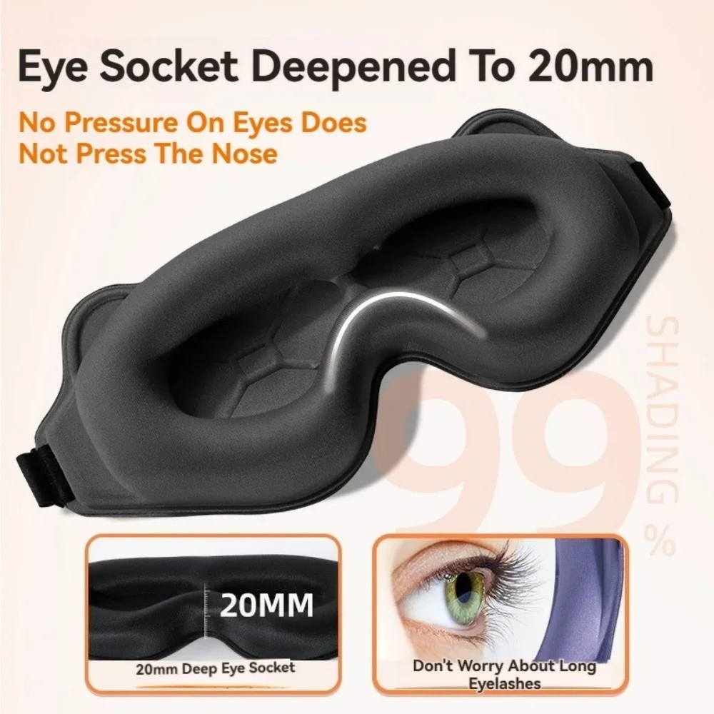 Soft 3D Memory Foam Sleep Mask 4