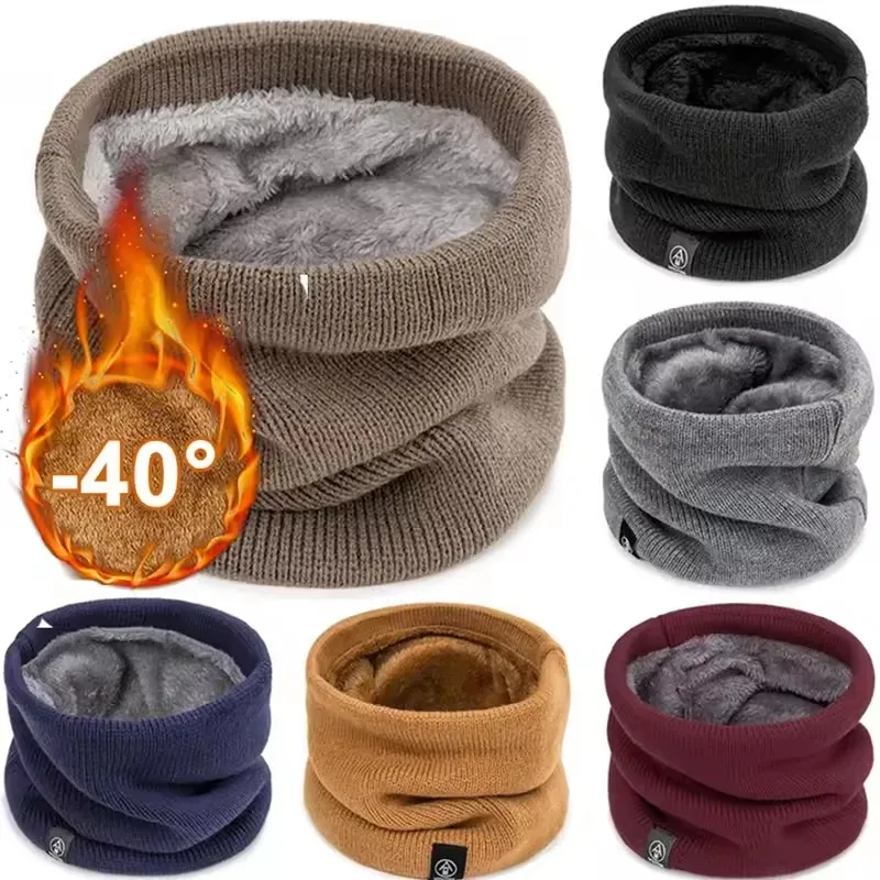 Mode Weiche Gestrickte Hals Wärmer Sport Schal Frauen