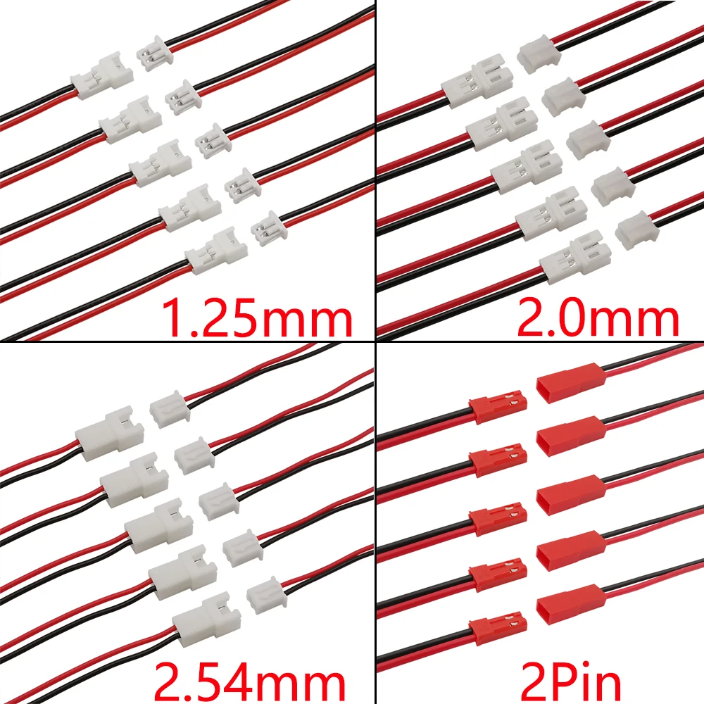 JST-Steckverbinder-Set