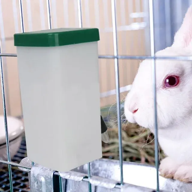 Haustier-Trinkflasche Wasserspender Futterautomat Hängender Trinkkopf für Hunde Meerschweinchen 1