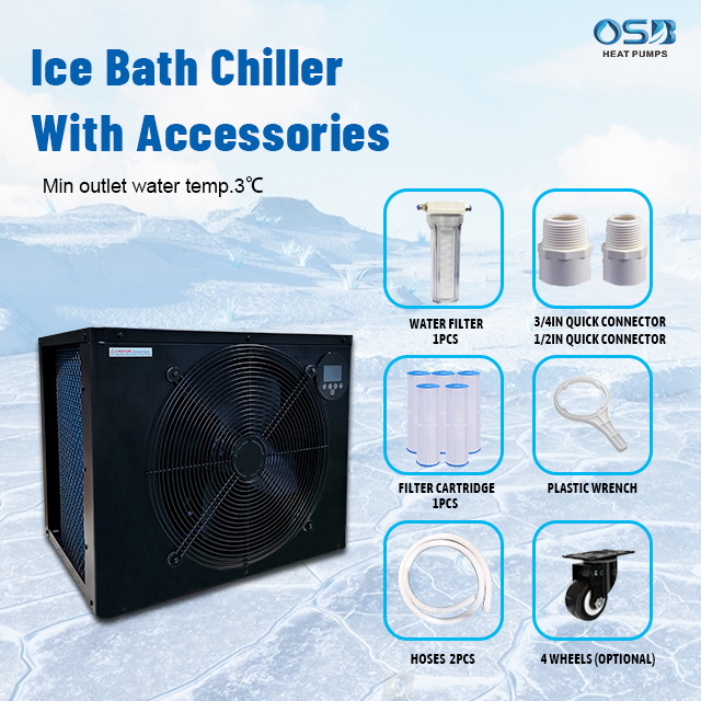 Ozone Ice Bath Recovery Pod Wi-Fi Control Cold 4