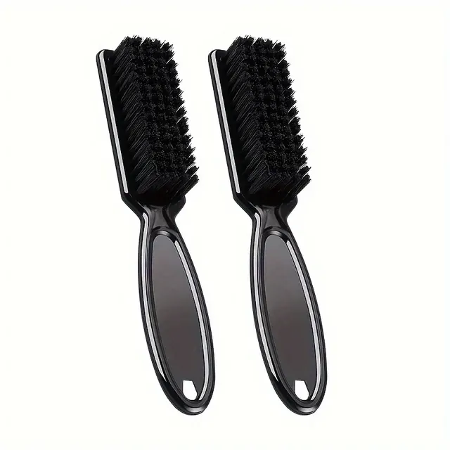 Barber Neck Brush Set with Plastic Handle 3