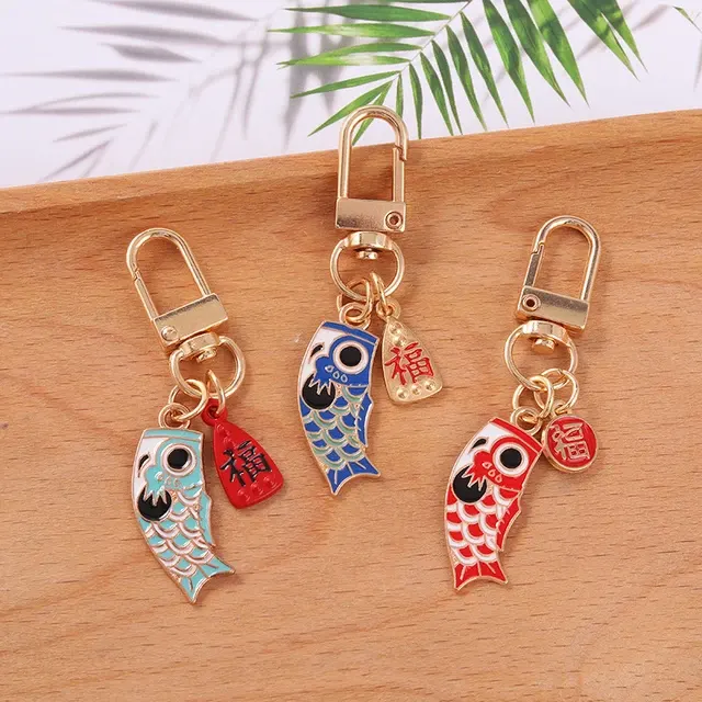Koi Fish Keychain 3