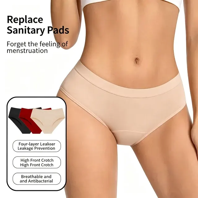 Auslaufsichere Menstruations-Unterwäsche, 4-Schicht 3