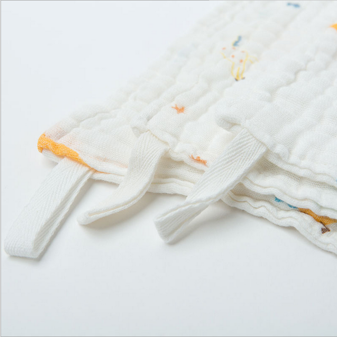 6-Layer Muslin Washcloth Set 25x25cm 4