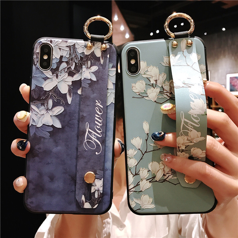 Wrist Strap Bracket Apple 12 Phone Case Color