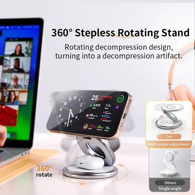 Wireless Charger With Stand 4