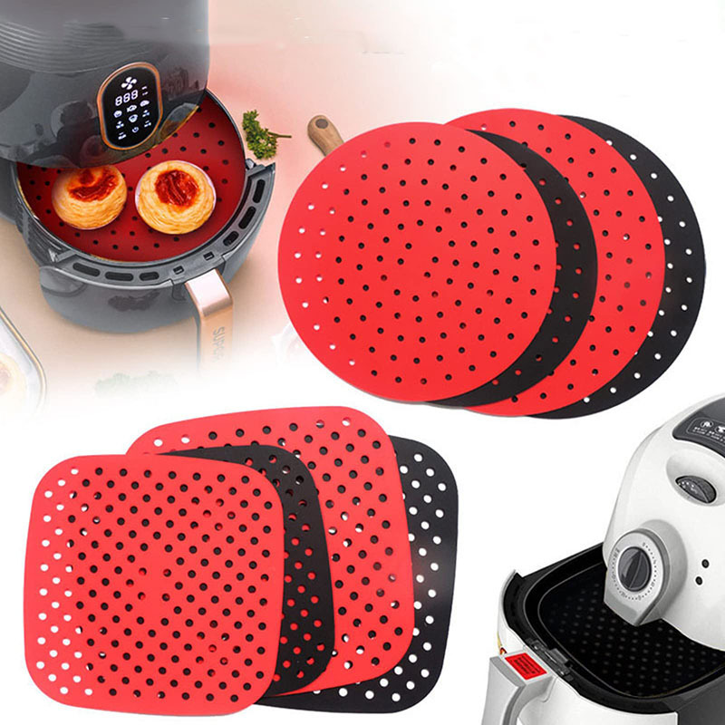 Perforated Silicone Air Fryer Mat 2