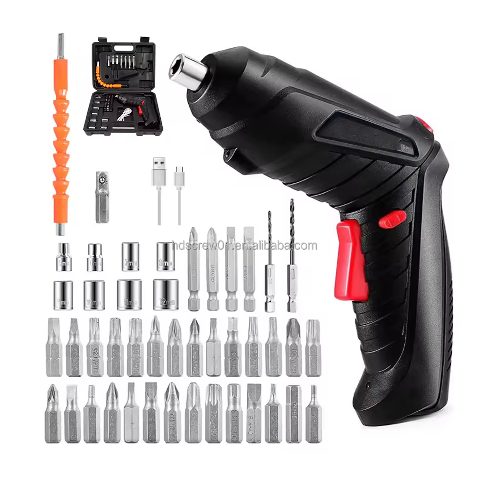 Rechargeable Electric Screwdriver 1800mAh 47-Piece 2