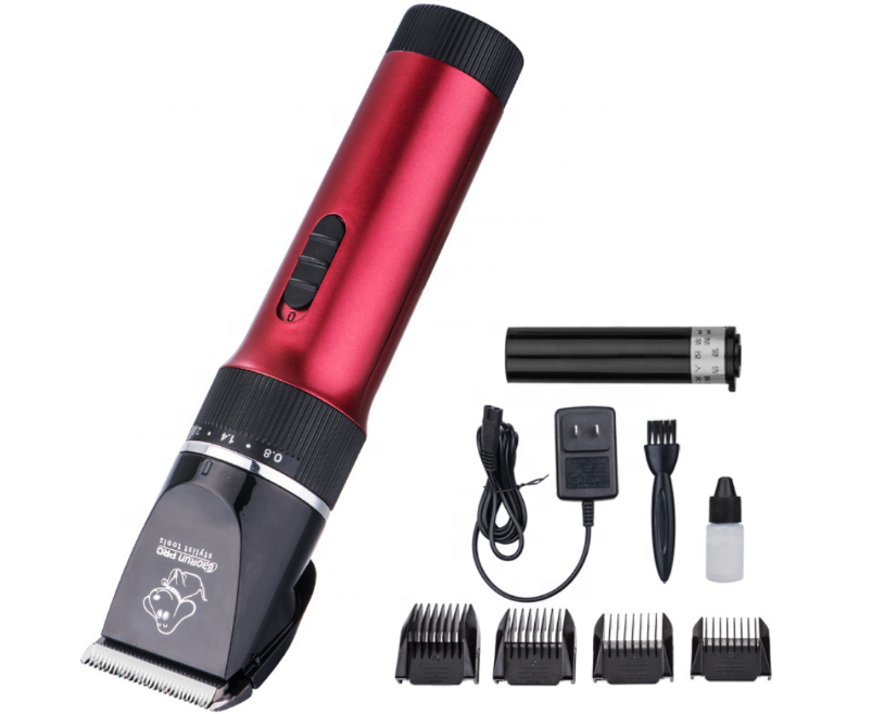 Cordless 3.7V Pet Hair Clipper