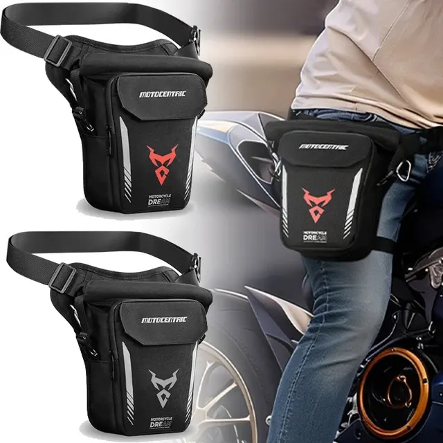 Waterproof Motorcycle Backpack with Helmet Compartment 3