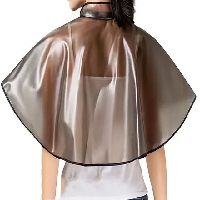 Waterproof Clear Hair Cutting Cape 2