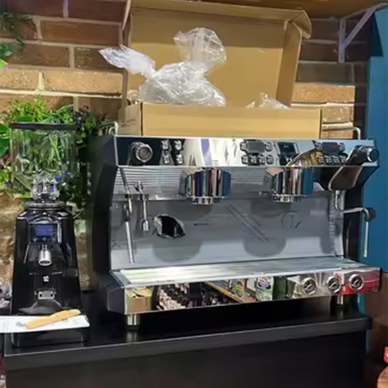 Multi Automatic Breakfast Espresso 2 Group Coffee Machine 2