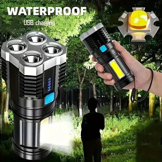 Rechargeable Mini Dive Light for Camping 2