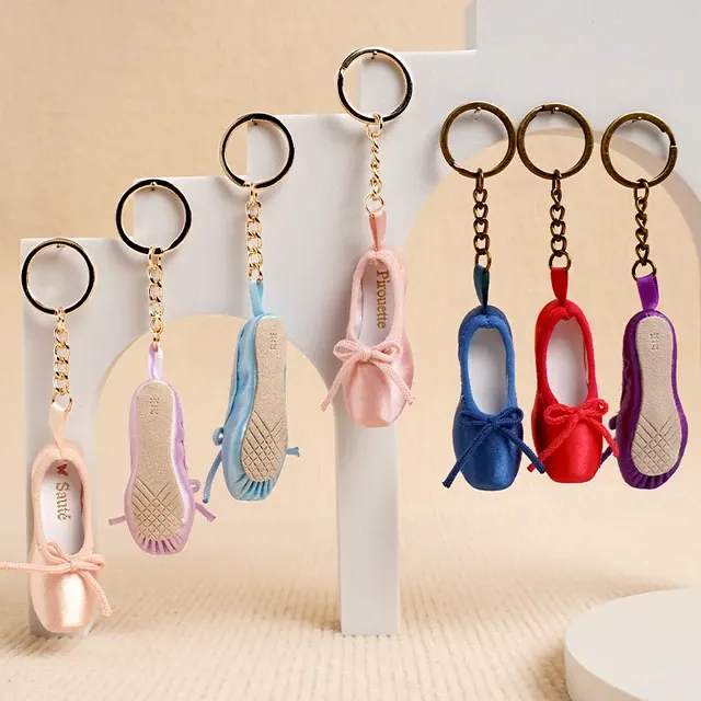 Ballet Shoe Keychain 2