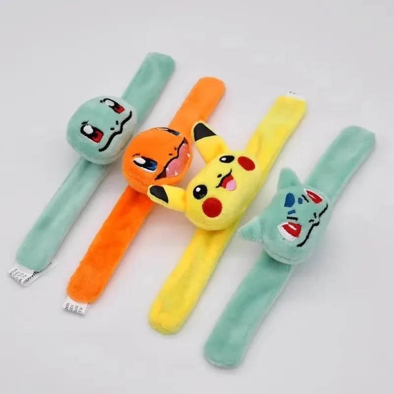 Pokemon Serie Plüsch Armband Anime Figur Pikachu Bulbasaur 2