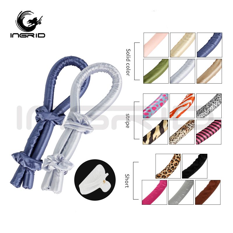 Heatless Silk Hair Curler Headband 2