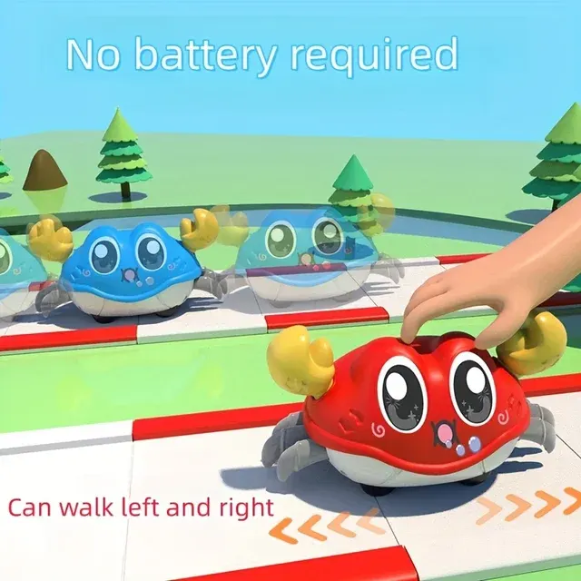 Reversible Walking Crab Learning Toy 2